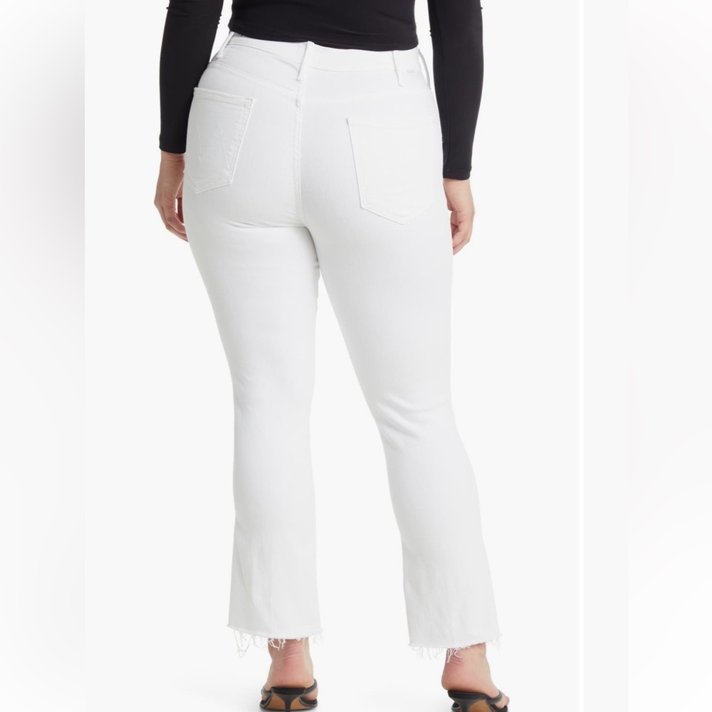Mother jeans NEW the hustler fray hem  ankle bootcut
